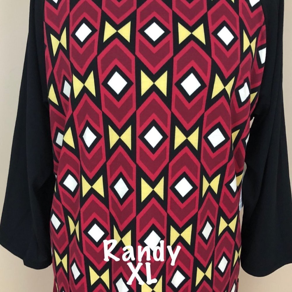 LuLaRoe Randy Baseball T new with tags